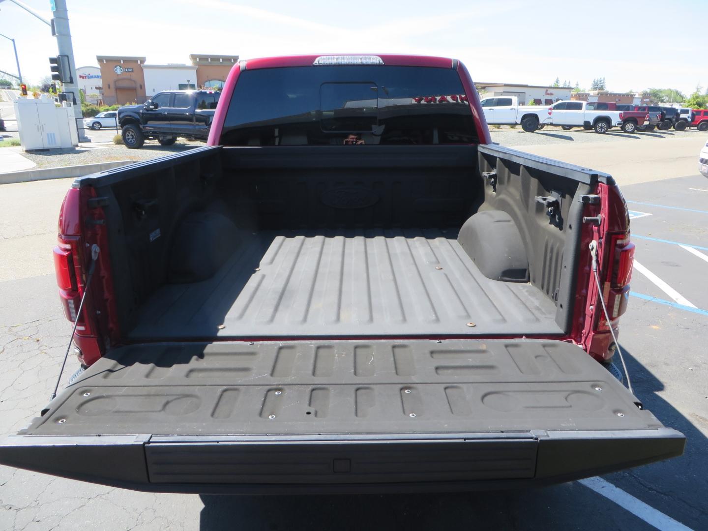 2018 MAROON /BLACK Ford F-150 Raptor SuperCrew 4WD (1FTFW1RG0JF) with an 3.5L engine, automatic transmission, located at 2630 Grass Valley Highway, Auburn, CA, 95603, (530) 508-5100, 38.937893, -121.095482 - Clean Raptor featuring a set of Eibach front springs, 37" BFG KO2 tires, and led fog lights. - Photo#11